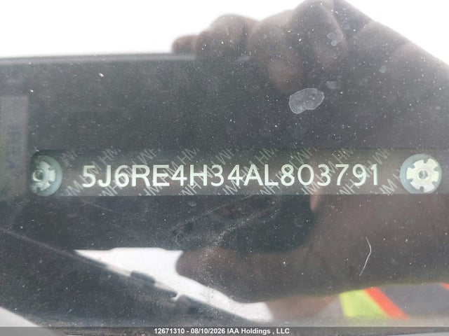 12671310 :رقم المزاد ، 5J6RE4H34AL803791 vin ، 2010 Honda Cr-v مزاد بيع