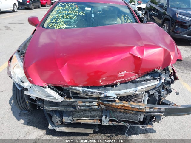 2013 Hyundai Sonata Gl მანქანა იყიდება აუქციონზე, vin: 5NPEB4AC9DH523851, აუქციონის ნომერი: 12671313