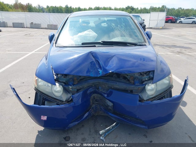 2006 Honda Civic Dx Vp მანქანა იყიდება აუქციონზე, vin: 2HGFA16356H001262, აუქციონის ნომერი: 12671327