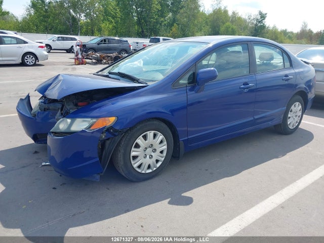 2006 Honda Civic Dx Vp მანქანა იყიდება აუქციონზე, vin: 2HGFA16356H001262, აუქციონის ნომერი: 12671327