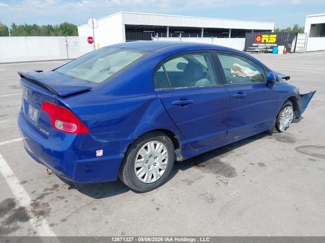 2006 Honda Civic Dx Vp მანქანა იყიდება აუქციონზე, vin: 2HGFA16356H001262, აუქციონის ნომერი: 12671327