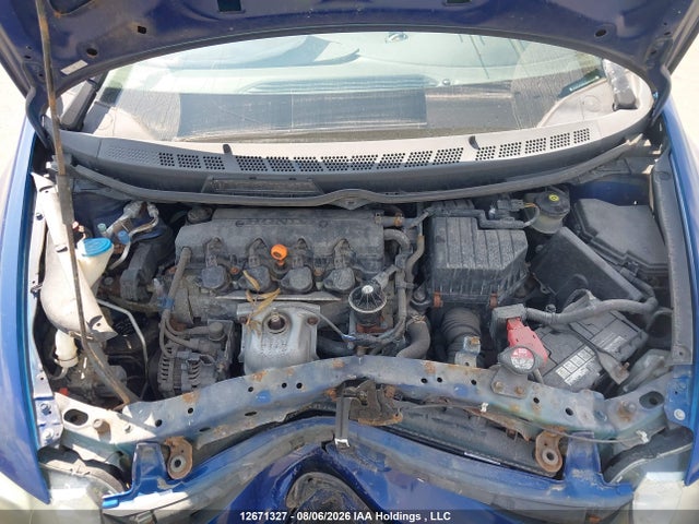 2006 Honda Civic Dx Vp მანქანა იყიდება აუქციონზე, vin: 2HGFA16356H001262, აუქციონის ნომერი: 12671327