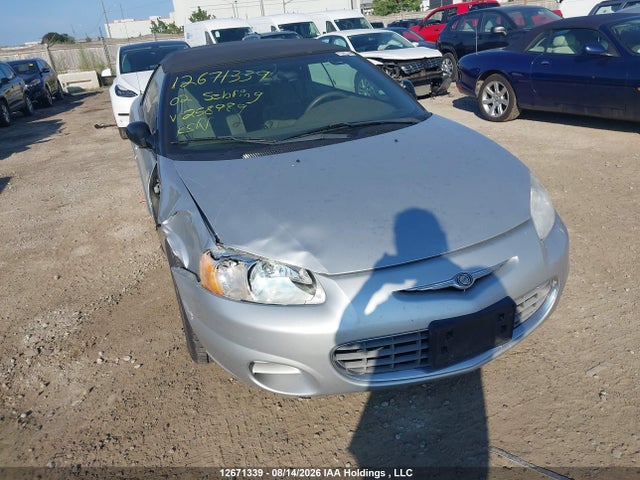 Aukcja sprzedaży 2002 Chrysler Sebring Lx, vin: 1C3EL45R92N258989, numer aukcji: 12671339