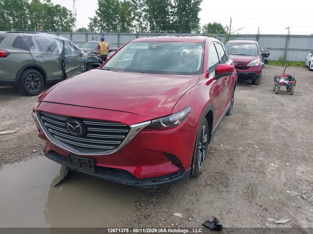 12671378 :رقم المزاد ، JM3TCBCYXM0453427 vin ، 2021 Mazda Cx-9 مزاد بيع