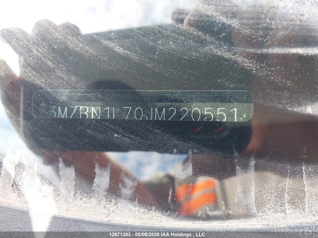 Продаж на аукціоні авто 2018 Mazda 3 Touring, vin: 3MZBN1L70JM220551, номер лоту: 12671382