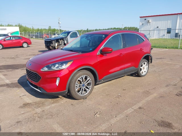 12671390 :رقم المزاد ، 1FMCU9H95LUA17300 vin ، 2020 Ford Escape Sel مزاد بيع