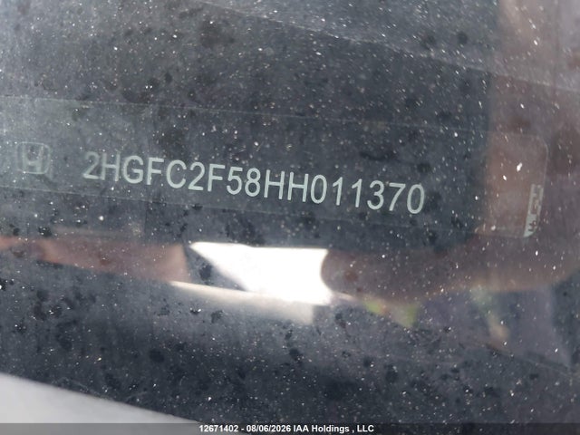 Honda Civic Lx 2017 2HGFC2F58HH011370 Image 9