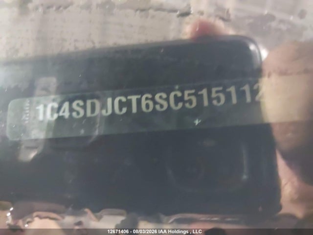 Продаж на аукціоні авто 2025 Dodge Durango R/t, vin: 1C4SDJCT6SC515112, номер лоту: 12671406