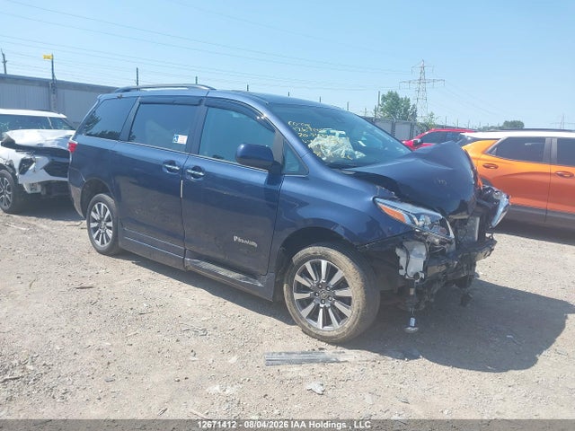 12671412 :رقم المزاد ، 5TDYZ3DC8LS073911 vin ، 2020 Toyota Sienna Xle V6 مزاد بيع