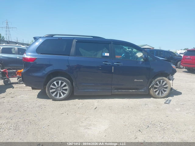 12671412 :رقم المزاد ، 5TDYZ3DC8LS073911 vin ، 2020 Toyota Sienna Xle V6 مزاد بيع