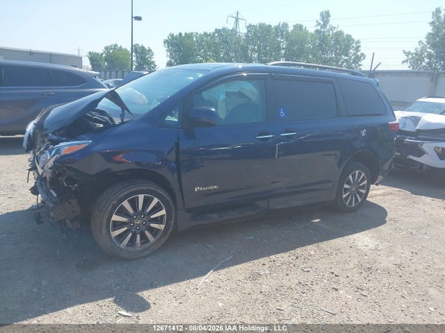 12671412 :رقم المزاد ، 5TDYZ3DC8LS073911 vin ، 2020 Toyota Sienna Xle V6 مزاد بيع