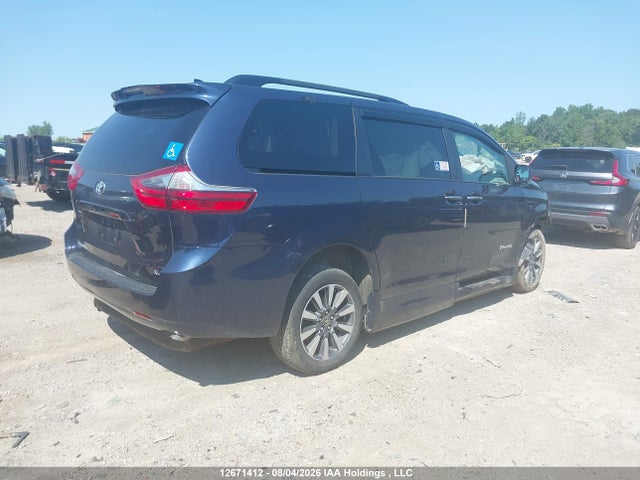 12671412 :رقم المزاد ، 5TDYZ3DC8LS073911 vin ، 2020 Toyota Sienna Xle V6 مزاد بيع