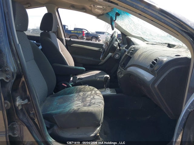 2010 Chevrolet Aveo Lt მანქანა იყიდება აუქციონზე, vin: 3G1TC5DEXAL114835, აუქციონის ნომერი: 12671419
