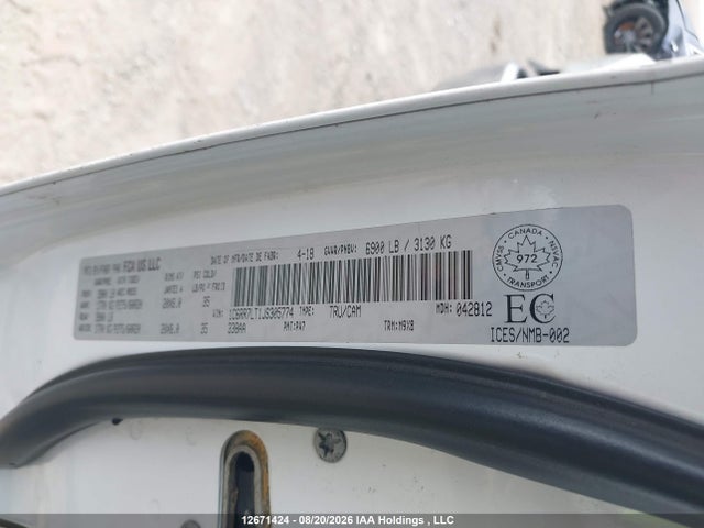 RAM 1500 Slt 2018 1C6RR7LT1JS305774 Image 9