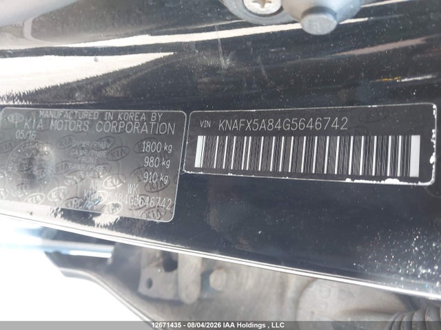 Продажа на аукционе авто 2016 Kia Forte Ex, vin: KNAFX5A84G5646742, номер лота: 12671435