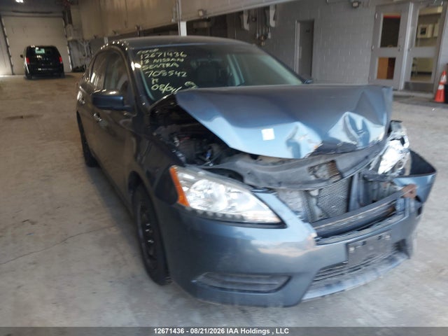 Продаж на аукціоні авто 2013 Nissan Sentra 1.8 S/1.8 Sv, vin: 3N1AB7AP4DL708542, номер лоту: 12671436