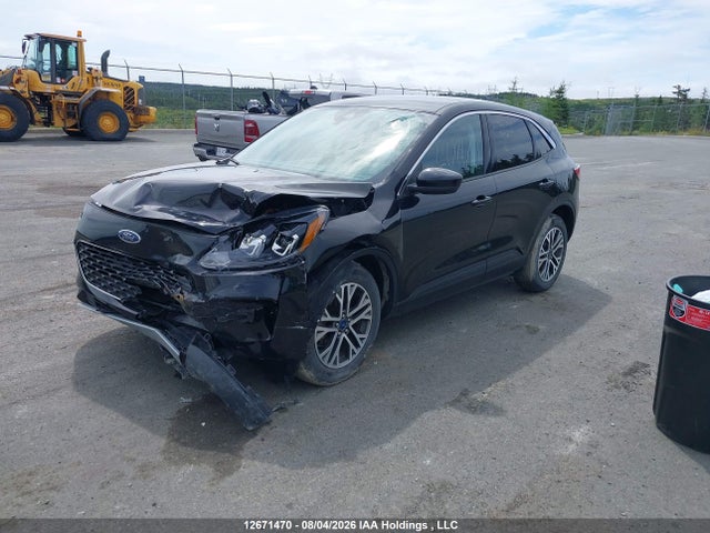 12671470 :رقم المزاد ، 1FMCU9CZ4NUB01747 vin ، 2022 Ford Escape Sel Hybrid مزاد بيع
