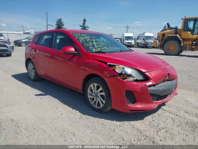 12671479 :رقم المزاد ، JM1BL1KF4D1744224 vin ، 2013 Mazda 3 I مزاد بيع
