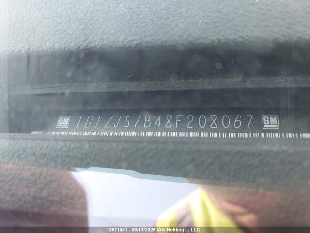 Продаж на аукціоні авто 2008 Chevrolet Malibu Lt, vin: 1G1ZJ57B48F208067, номер лоту: 12671481