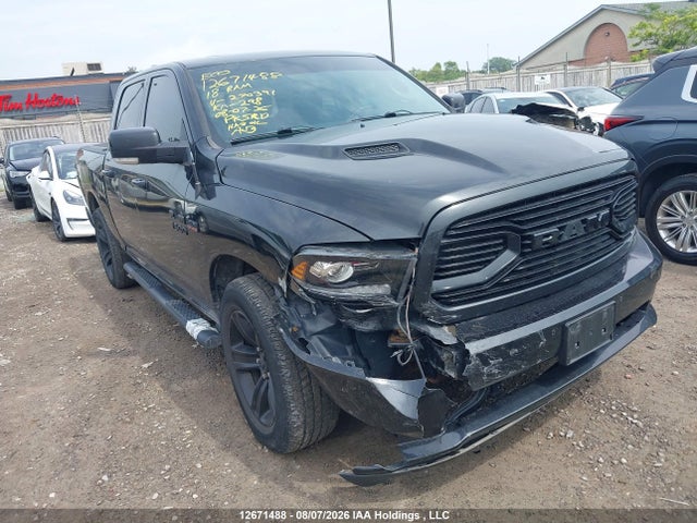 Продажа на аукционе авто 2018 Ram 1500 Sport, vin: 1C6RR7MT8JS270391, номер лота: 12671488
