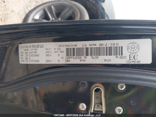 RAM 1500 Sport 2018 1C6RR7MT8JS270391 Image 9