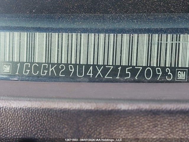 Продажа на аукционе авто 1999 Chevrolet Silverado K2500, vin: 1GCGK29U4XZ157093, номер лота: 12671503