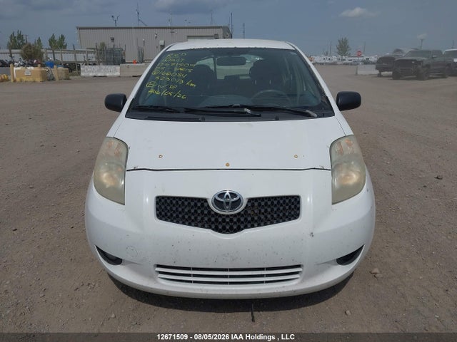 2008 Toyota Yaris მანქანა იყიდება აუქციონზე, vin: JTDKT923185166084, აუქციონის ნომერი: 12671509