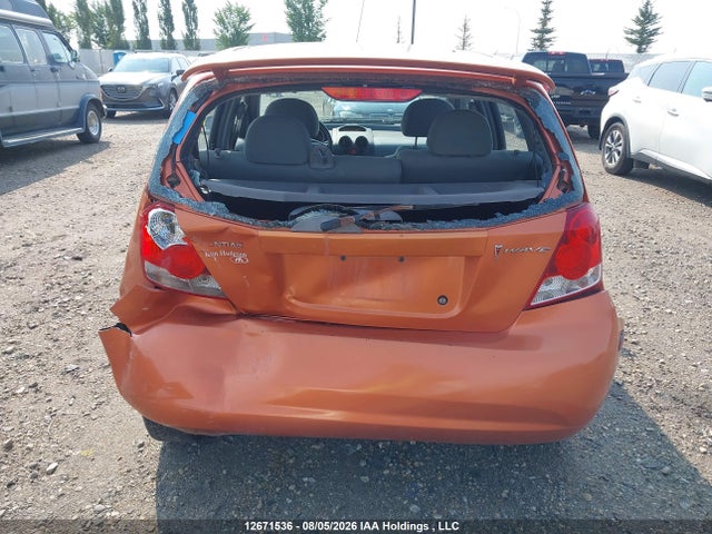 12671536 :رقم المزاد ، KL2TD62645B414709 vin ، 2005 Pontiac Wave مزاد بيع