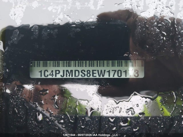 12671544 :رقم المزاد ، 1C4PJMDS8EW170173 vin ، 2014 Jeep Cherokee Limited مزاد بيع