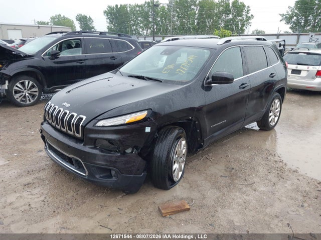 12671544 :رقم المزاد ، 1C4PJMDS8EW170173 vin ، 2014 Jeep Cherokee Limited مزاد بيع