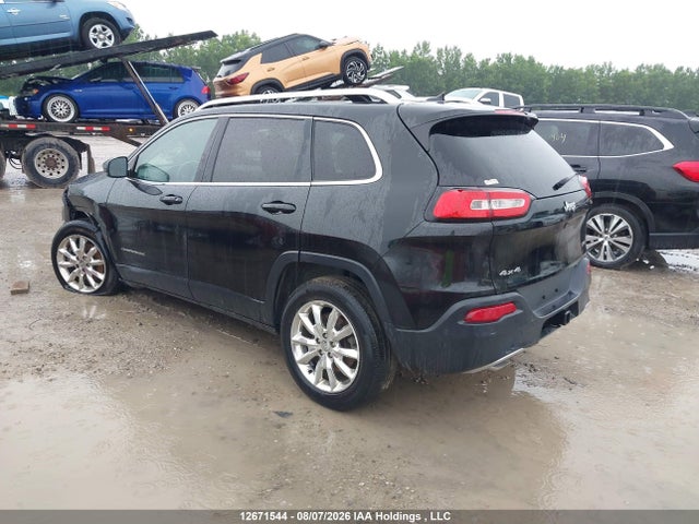 12671544 :رقم المزاد ، 1C4PJMDS8EW170173 vin ، 2014 Jeep Cherokee Limited مزاد بيع