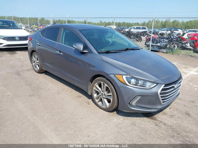 12671548 :رقم المزاد ، KMHD84LF6HU314530 vin ، 2017 Hyundai Elantra Limited Se مزاد بيع