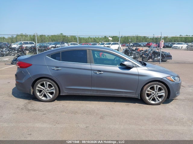 12671548 :رقم المزاد ، KMHD84LF6HU314530 vin ، 2017 Hyundai Elantra Limited Se مزاد بيع