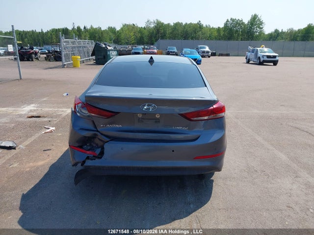 12671548 :رقم المزاد ، KMHD84LF6HU314530 vin ، 2017 Hyundai Elantra Limited Se مزاد بيع