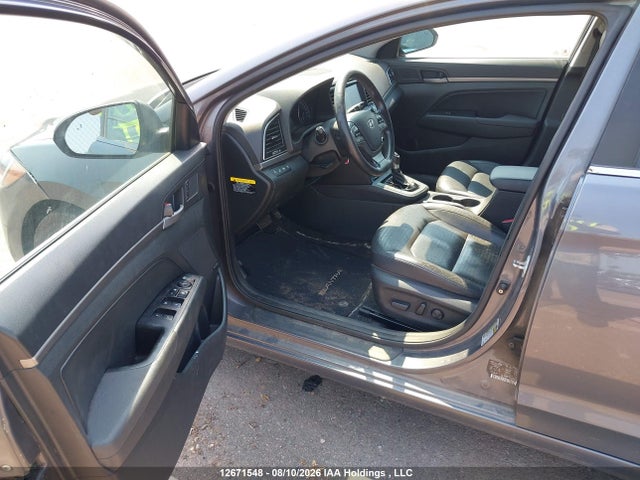 12671548 :رقم المزاد ، KMHD84LF6HU314530 vin ، 2017 Hyundai Elantra Limited Se مزاد بيع