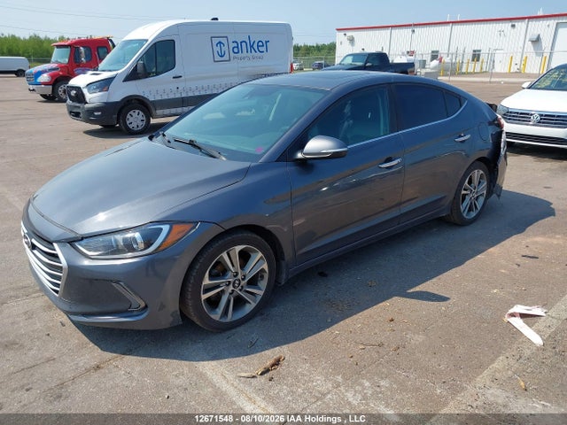 12671548 :رقم المزاد ، KMHD84LF6HU314530 vin ، 2017 Hyundai Elantra Limited Se مزاد بيع
