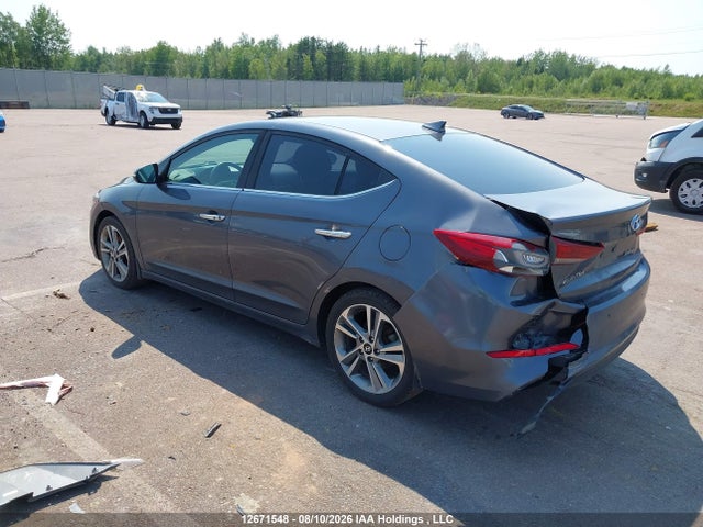 12671548 :رقم المزاد ، KMHD84LF6HU314530 vin ، 2017 Hyundai Elantra Limited Se مزاد بيع