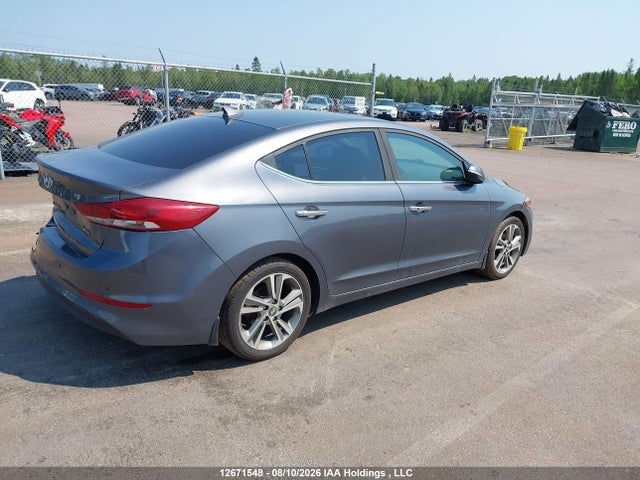12671548 :رقم المزاد ، KMHD84LF6HU314530 vin ، 2017 Hyundai Elantra Limited Se مزاد بيع