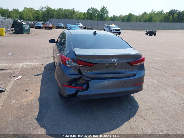12671548 :رقم المزاد ، KMHD84LF6HU314530 vin ، 2017 Hyundai Elantra Limited Se مزاد بيع