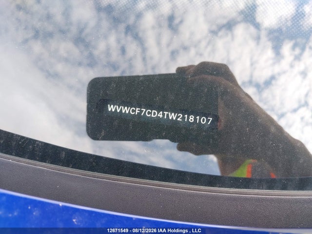 Продаж на аукціоні авто 2026 Volkswagen Golf R, vin: WVWCF7CD4TW218107, номер лоту: 12671549