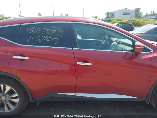 Продажа на аукционе авто 2015 Nissan Murano, vin: 5N1AZ2MH3FN269073, номер лота: 12671557