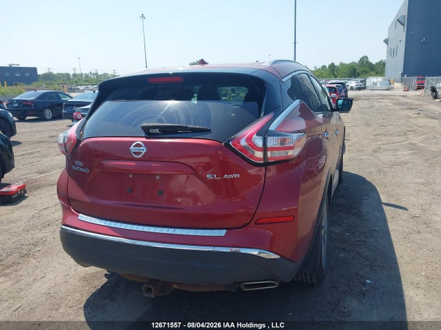 Продажа на аукционе авто 2015 Nissan Murano, vin: 5N1AZ2MH3FN269073, номер лота: 12671557