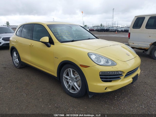 12671566 :رقم المزاد ، WP1AE2A26BLA91230 vin ، 2011 Porsche Cayenne Hybrid S مزاد بيع