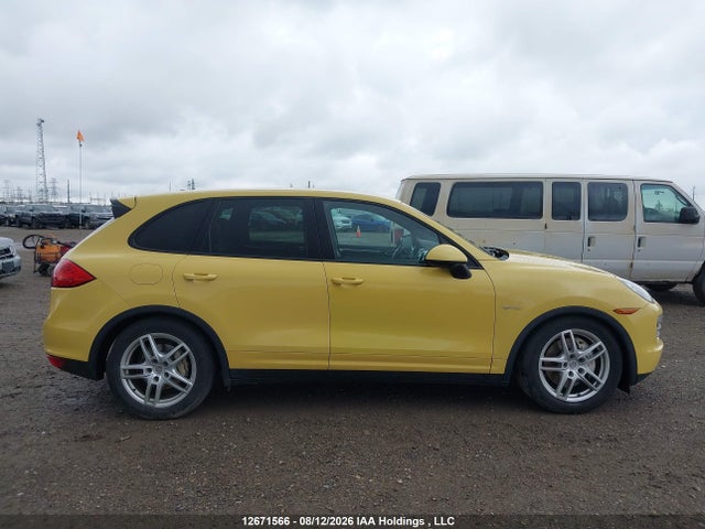 12671566 :رقم المزاد ، WP1AE2A26BLA91230 vin ، 2011 Porsche Cayenne Hybrid S مزاد بيع