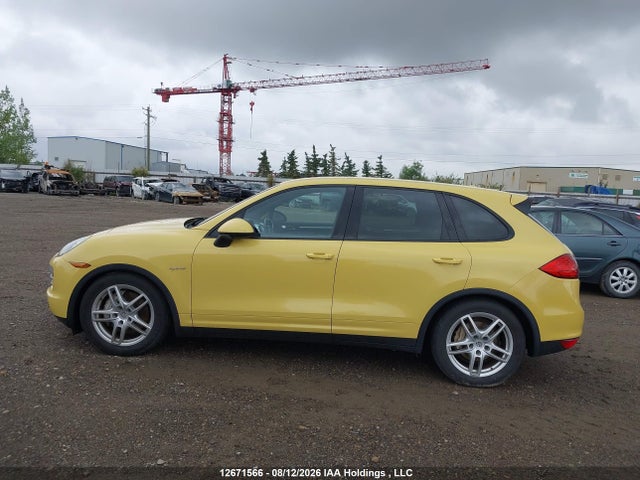 12671566 :رقم المزاد ، WP1AE2A26BLA91230 vin ، 2011 Porsche Cayenne Hybrid S مزاد بيع