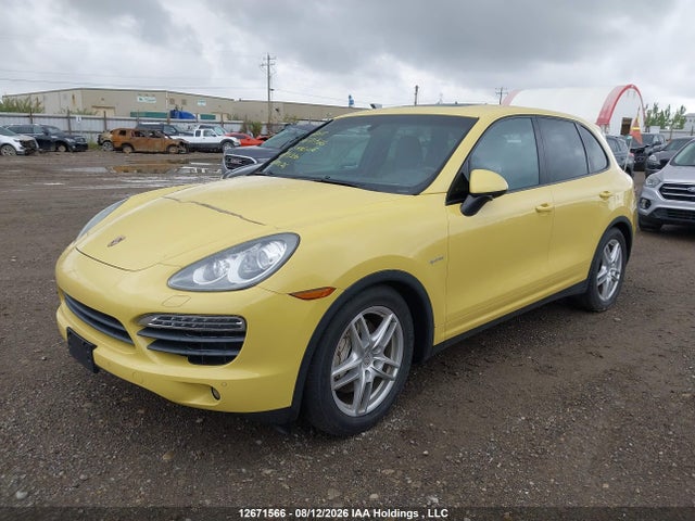 12671566 :رقم المزاد ، WP1AE2A26BLA91230 vin ، 2011 Porsche Cayenne Hybrid S مزاد بيع