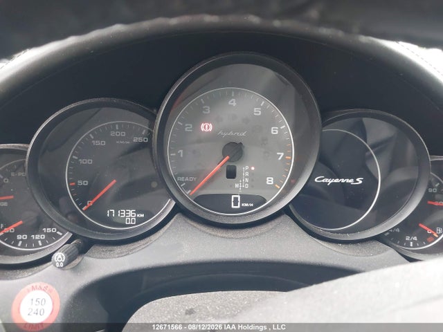12671566 :رقم المزاد ، WP1AE2A26BLA91230 vin ، 2011 Porsche Cayenne Hybrid S مزاد بيع