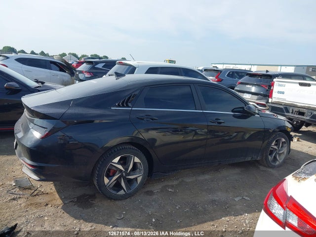 2023 Hyundai Elantra Hybrid Luxury მანქანა იყიდება აუქციონზე, vin: KMHLN4AJXPU092732, აუქციონის ნომერი: 12671574