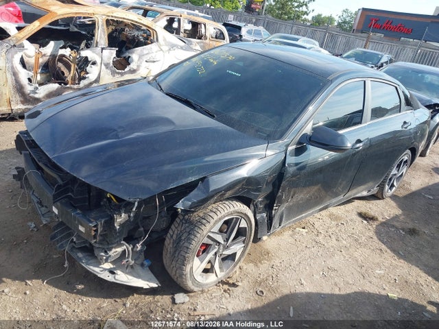 2023 Hyundai Elantra Hybrid Luxury მანქანა იყიდება აუქციონზე, vin: KMHLN4AJXPU092732, აუქციონის ნომერი: 12671574