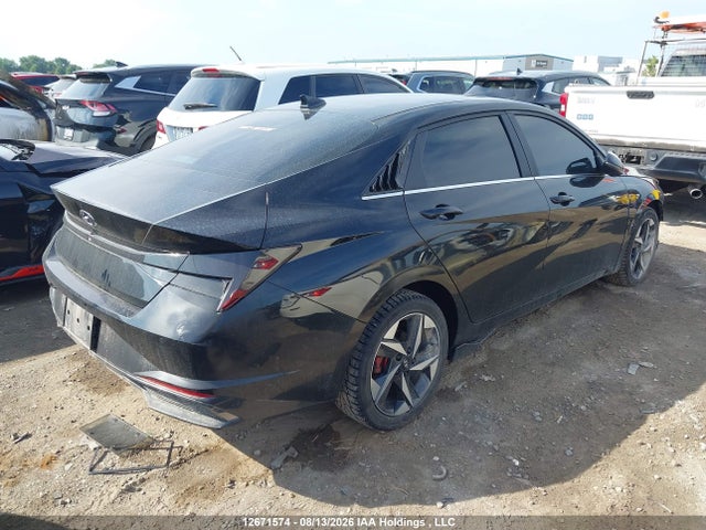2023 Hyundai Elantra Hybrid Luxury მანქანა იყიდება აუქციონზე, vin: KMHLN4AJXPU092732, აუქციონის ნომერი: 12671574